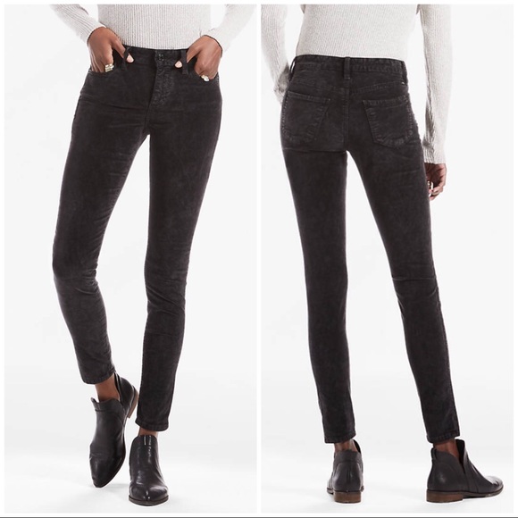 Lucky Brand Denim - Lucky Brand Brooke Velvet Leggings Size 29